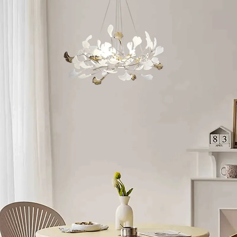 Art Deco Chandelier – Ceramic Design for Dining Room